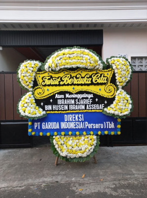 Papan Bunga Duka di Mataram Timur