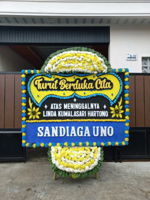 Papan Bunga Duka di Mataram Timur